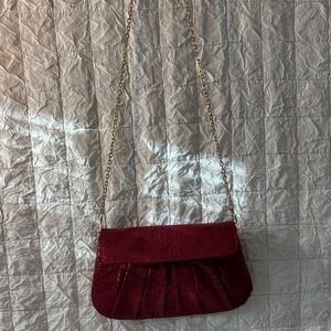 Urban Expressions Red Crossbody Bag